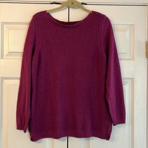 Talbots Size Large Boat neck sweater